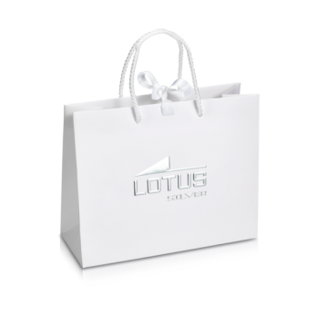 BRINCOS LOTUS SILVER  PRATA