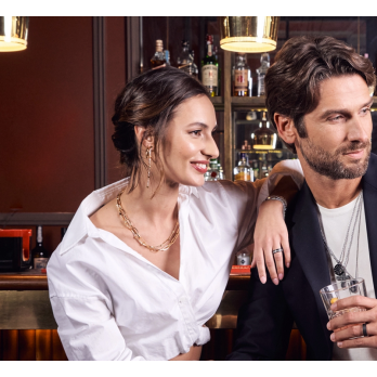 Aliança Hassu Carbon Lovers Shine