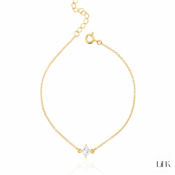 Pulseira Link Light PRATA DOURADA