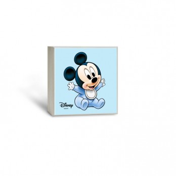LUZ NOCTURNA MICKEY MOUSE 14X14 CELESTE