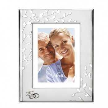 Moldura Dhome Alianças 25 ANOS  PVD/PRATEADO