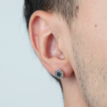 BRINCOS LOTUS STYLE LS2164-4/1 316L DE AÇO INOXIDÁVEL, HOMEM