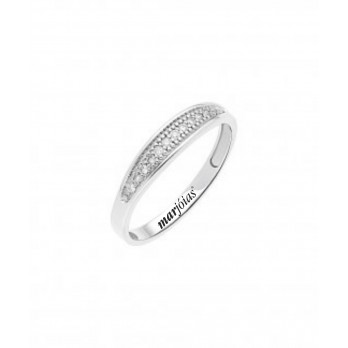 ANEL OURO 19K COM 13 DIAMANTES