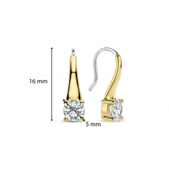 BRINCOS PRAT DOURADA TI SENTO 7947ZY