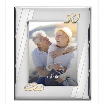 Moldura Dhome 50 Anos  PVD/PRATEADO