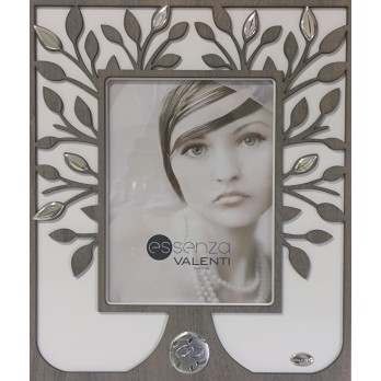 Moldura Árvore da Vida Casamento Bilaminado prata