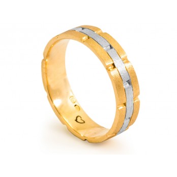 Aliança Romantis Ouro 19K