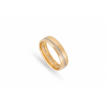 Aliança Romantis Ouro 19K
