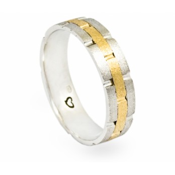 Aliança Romantis Ouro 19K