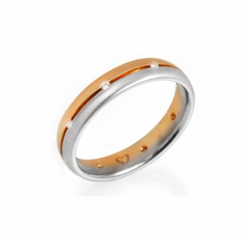Aliança Romantis Ouro 19K