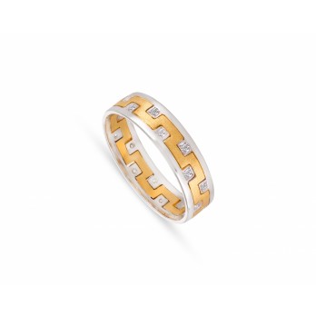 Aliança Romantis Ouro 19K