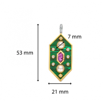 MEDALHA TI SENTO Pingente 6825MA