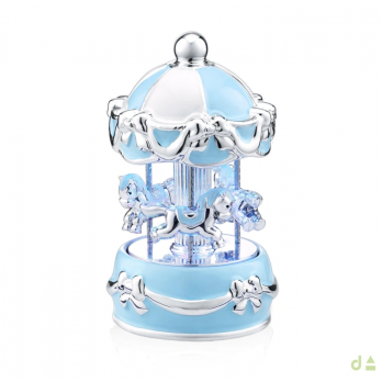 Carrossel Musical Dhome Cavalinhos C/ LUZ   BILAMINADO