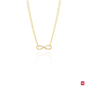 Colar Hassu Amuletos - Infinito