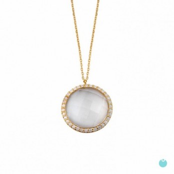 COLAR LINK PRATA DOURADA