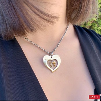 Colar Hassu Coração - Girls 2 MENINOS