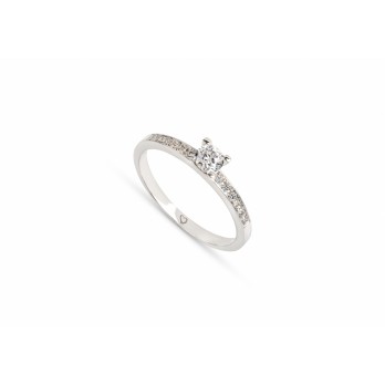 ANEL ROMANTIS OURO 9K zircónias Swarovski