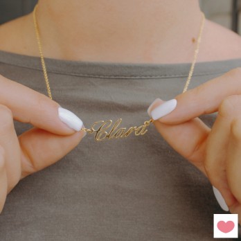 Colar Personalizado My Passion PRATA DOURADA