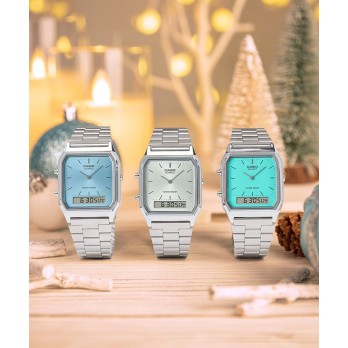 Relógio Casio Vintage Edgy AQ-230A-2A1MQYES