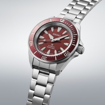 Relógio SEIKO Prospex Edição Samurai  Vermelho