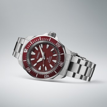 Relógio SEIKO Prospex Edição Samurai  Vermelho