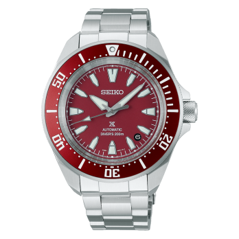 Relógio SEIKO Prospex Edição Samurai  Vermelho