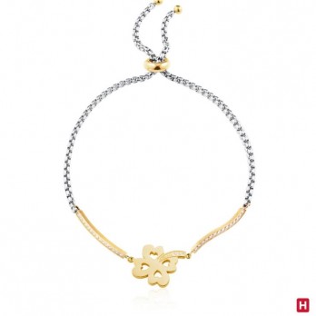 Pulseira Hassu Golden Trevo