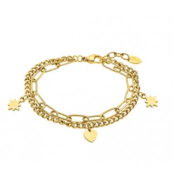 PULSEIRA CORAÇÃO LOTUS STYLE WOMAN'S HEART LS1912-2/2