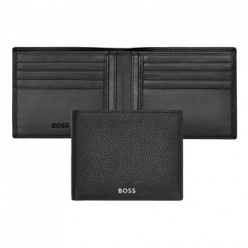 Carteira cartões Classic Grained Black HUGO BOSS HLW416A