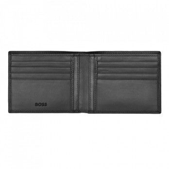 Carteira cartões Classic Grained Black HUGO BOSS HLW416A