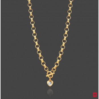 Colar Hassu Love Golden