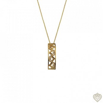 Colar Filigrana Saudade - Coração