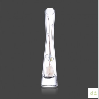 Jarra Dhome Coração 50 Anos BILAMINADO DE PRATA