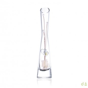 Jarra Dhome Coração 50 Anos BILAMINADO DE PRATA