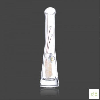 Jarra Dhome Coração 50 Anos BILAMINADO DE PRATA