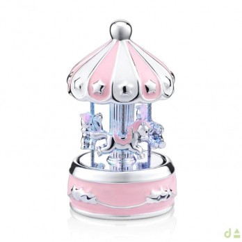 Carrossel Musical Dhome Cavalinhos  BILAMINADO