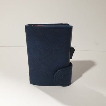 Carteira C-Secure Vintage Azul 75C06