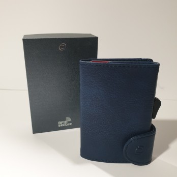 Carteira C-Secure Vintage Azul 75C06