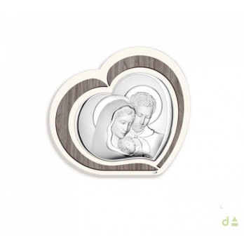 Quadro Dhome Sagrada Família  PVD/ PRATEADO