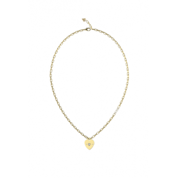 COLAR Guess AMORE 21"" HEART CHARM NK" JUBN05060JWYGT-U