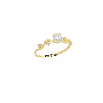 ANEL OURO 19K