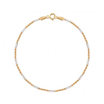 PULSEIRA OURO BICOLOR 19K