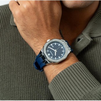 RELÓGIO RADIANT Homem Leonardo Azul/Silicone  RA652203