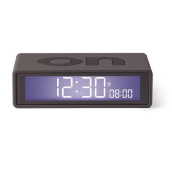 DESPERTADOR Lexon  FLIP (dark grey)  LR150G3