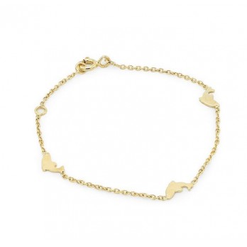 PULSEIRA CRIANÇA OURO 9K