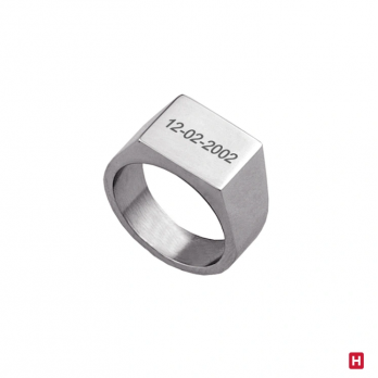 Anel Hassu Signet - Personalizável