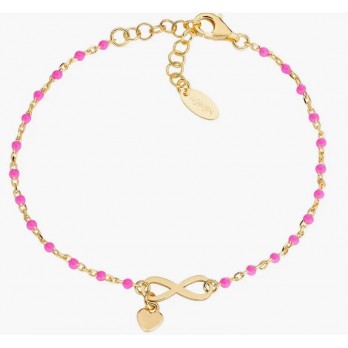 Pulseira  Prata Dourada  Amen Jewelry BRSMINGF1