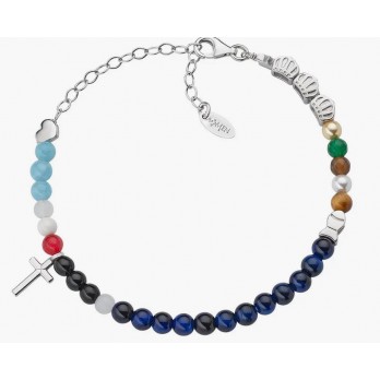 Pulseira Vita Christi&Marie Silver Vida Jesus  BRVIGEPD4