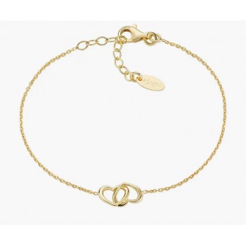 Pulseira de corações entrelaçados  Amen Jewelry BRCUCUG3