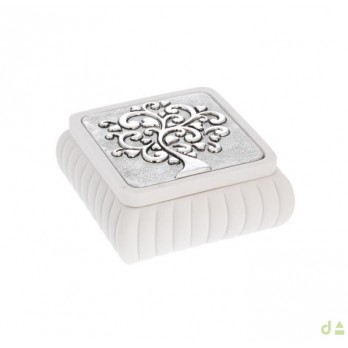 Caixa Dhome - Árvore da Vida   BILAMINADO Prata